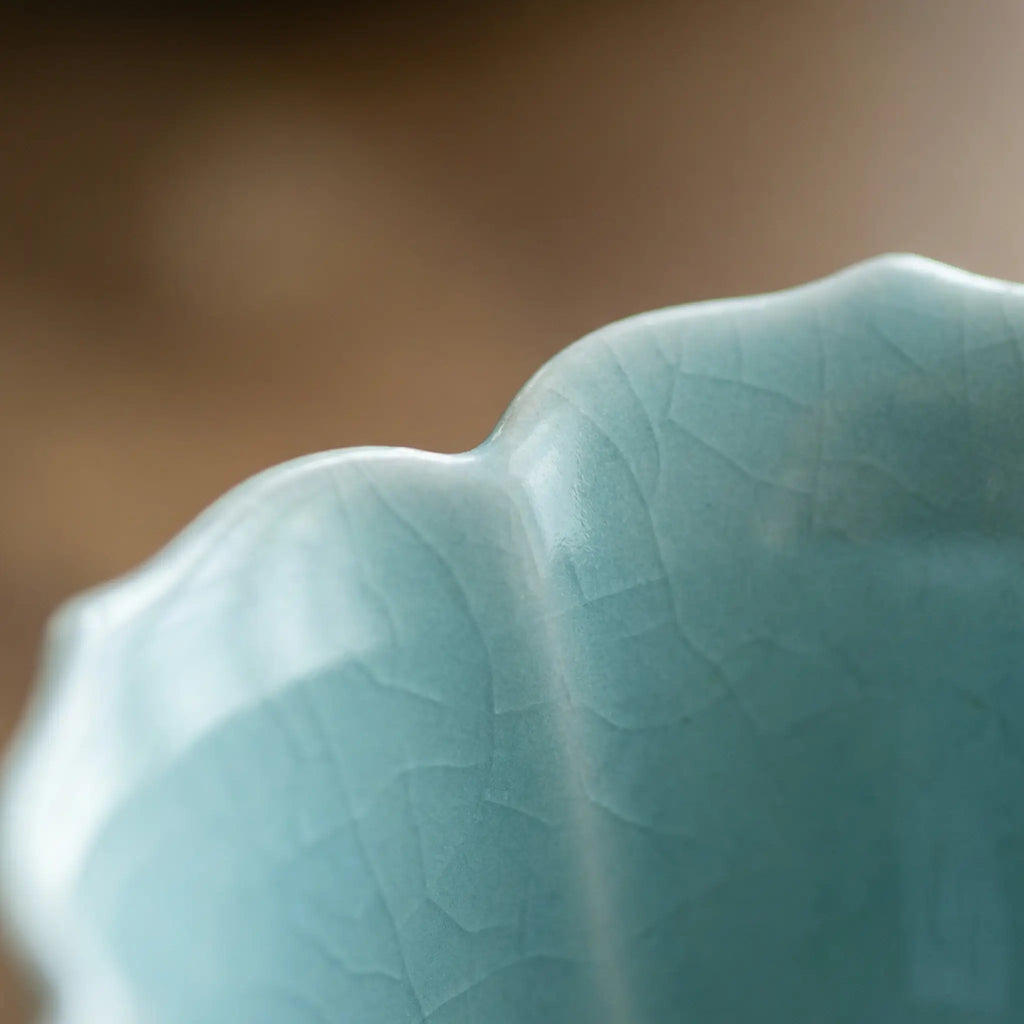 Chinese Ru Porcelain | Cicada-Wing Crackle Glaze Tea Cup