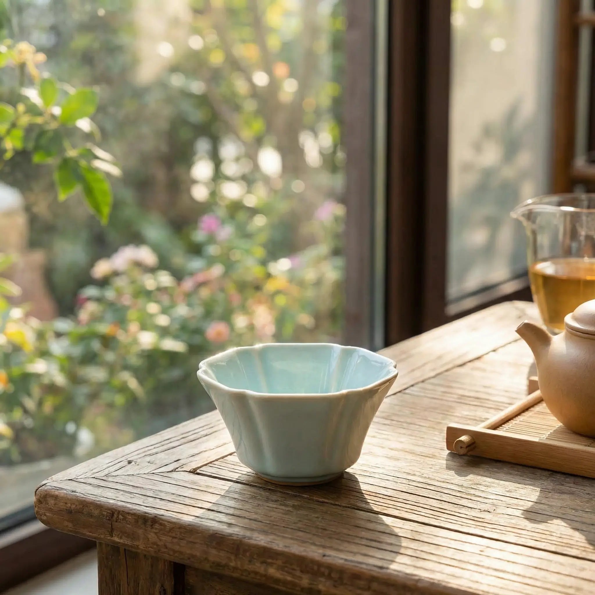 Chinese Ru Porcelain | Cicada-Wing Crackle Glaze Tea Cup