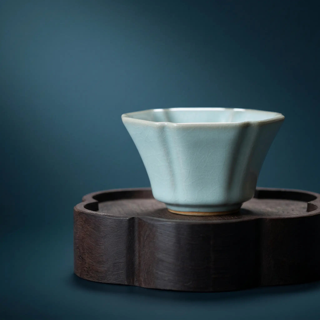 Pottery Celadon Tea Cup