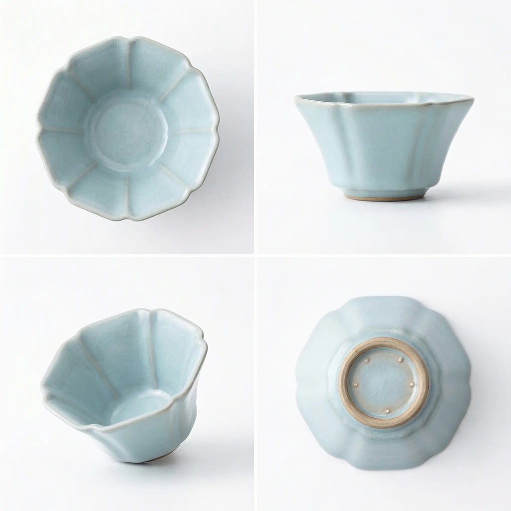 Pottery Celadon Tea Cup