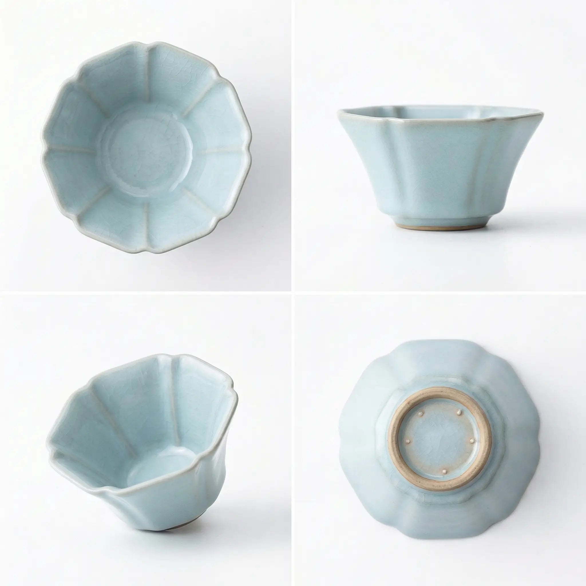 Pottery Celadon Tea Cup