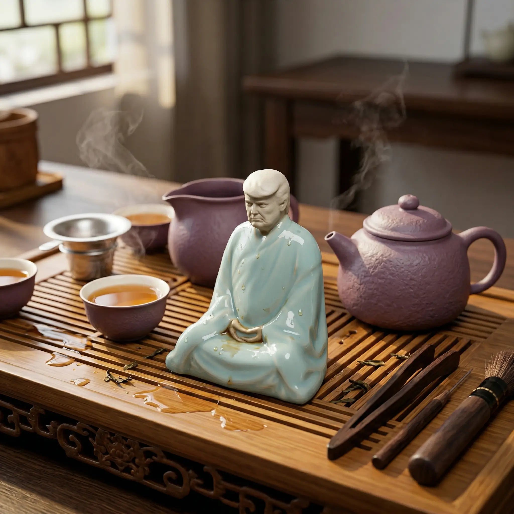 Fun tea pet